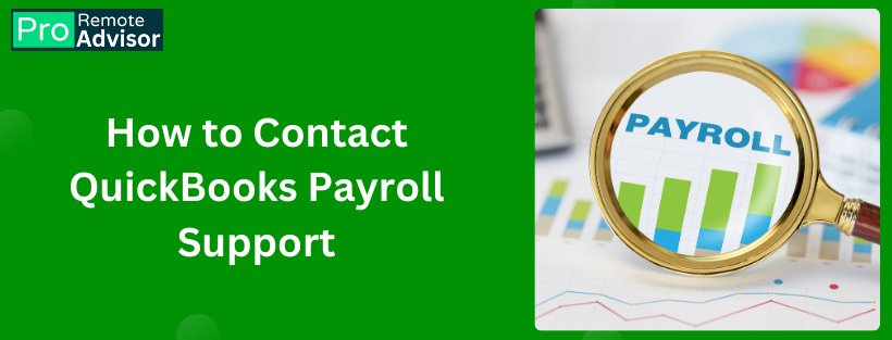 How to Contact QuickBooks Payroll Support